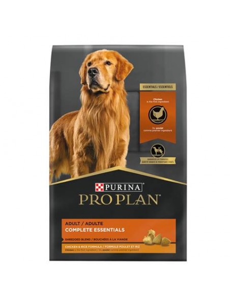 Purina® Pro Plan® Alimento Seco Adulto  Complete Essentials Shredded Blend  Chicken & Rice